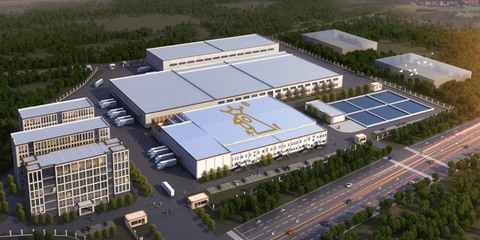 三黄鸡智能化预制菜工厂效果图