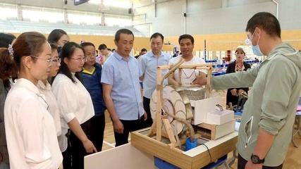 巧手妙思|我区举办第十届中小学优秀自制教具展评活动